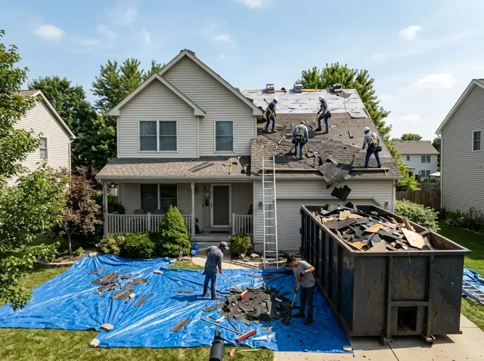 roof-replacement-debris-remova-004 — frequently asked questions, Cheapest Dumpster Rentals in Coushatta, LA